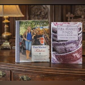 BOOKS Flea Market Fabulous Lara Spencer & Flea Market Finds by Caroline Atkins